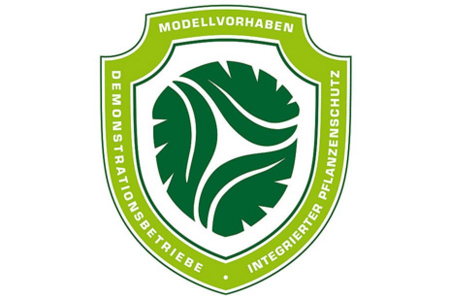 Logo Modelvorhaben Demonstrationsbetriebe integrierter Pflanzenschutz.